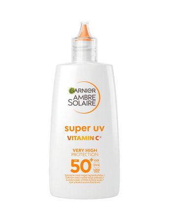 Garnier Garnier, Ambre Solaire Super Uv Vitamin C* Anti-Dark Spots Fluid Spf50+ 40Ml - Nude - 40 ml