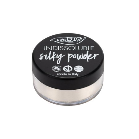 puroBIO Indissoluble Silky Powder 01 Traslucida 8g - Cipria polvere