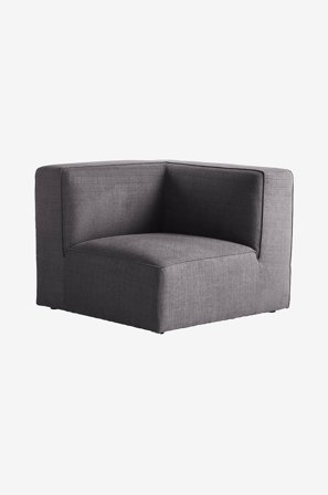 Jotex - Sofamodul Hjørne Grå - MIRA - Kjøp Sofaer hos Jotex