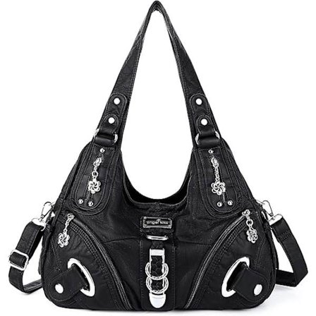 Punge og håndtasker til kvinder Satchel Håndtaske Damepunge Stor