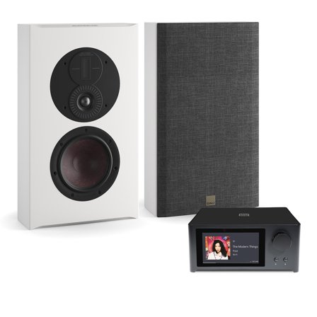 NAD C700 V2 + DALI Opticon LCR Mk2 Stereo-anlage