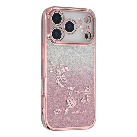 Kompatibel med iPhone 17 Pro Cover Blomst TPU Fleksibel Gradient Telefon Cover-lingling}