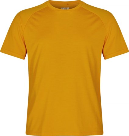 Urberg Lyngen Merino T-shirt Men's Men short-sleeved sweaters Yellow M