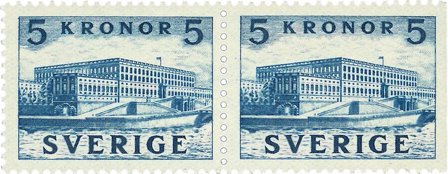 Sverige 1941 - AFA 291&291ch - Parstykke - Postfrisk