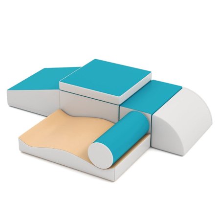 7-osainen vaahtomuovikiipeilypalikkasetti lapsille