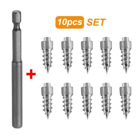 Vinter Bil Anti-Slip Skruer Søm med Værktøj Bil Dæk Dutter Anti Skid Faldende Søm Hjul Dæk til Bil Motorcykel Cykel
