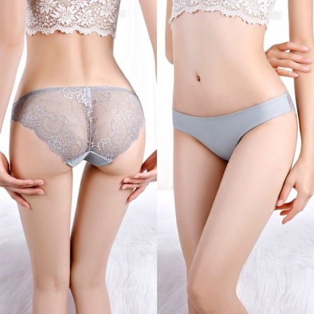 2ST Trosor för kvinnor Damunderkläder L4 4