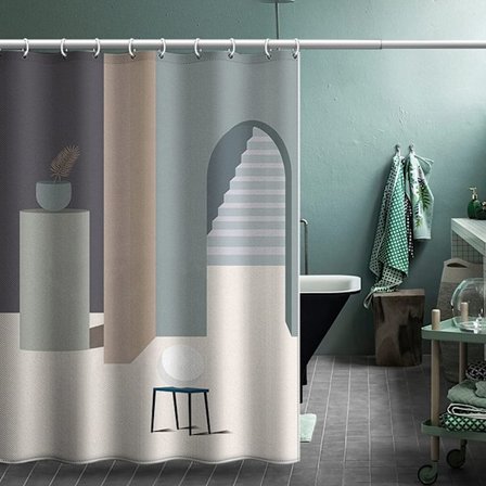 Bruseforhæng, stof bruseforhæng liner abstrakt mønster