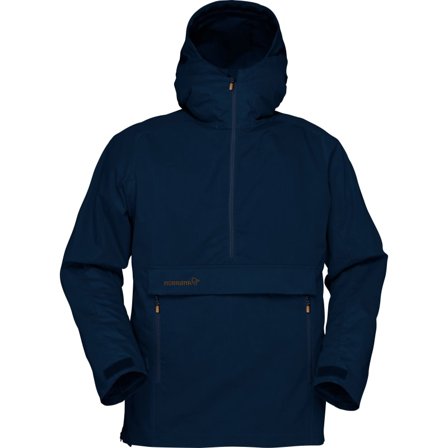 Norrøna Men's Svalbard Cotton Anorak Men unlined jacket Blue M