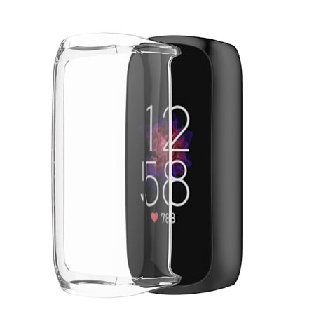 Heltäckande TPU Skal Fitbit Luxe Transparent