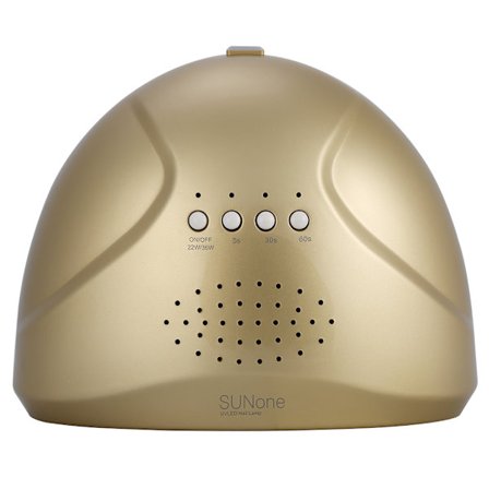 2 i 1 36W 21leds UV-nagellampa Ljus Gel Härdande Poleringstork Smart Maskin Golden