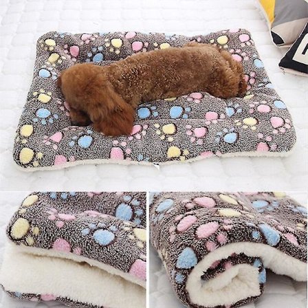 Fleece-puder til kæledyr - seng, tæppe, pude, måtte, vaskbar