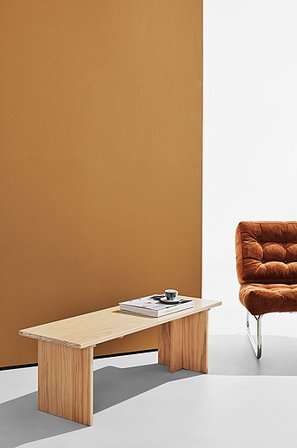 Jotex - Stolik Kawowy 40x120cm Bielony - Bonjour - Kup Pastill - Meble firmy Jotex