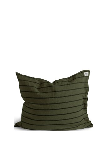 Misty Pillow Case Green Lovely Linen