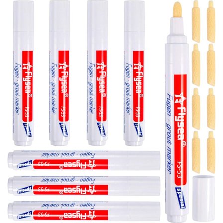 8 st Fogpenna Vit - Fräscha upp fogarna Vit