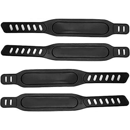 Pakke med 2 par stropper til motionscykelpedaler