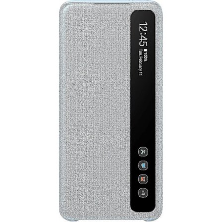 S20 | S20 5G Clear Vision Cover / Etui - Lyseblå