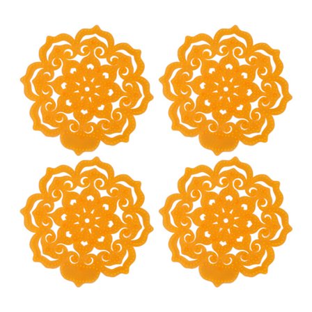 4-pakning Urinalskjerm Deodorant Anti-sprut Kaker for Baderom Kontor Skole Restaurant