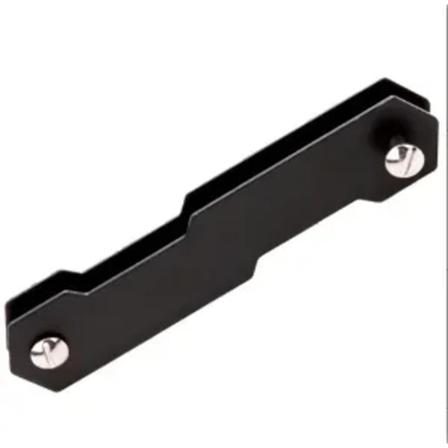 Bærbar Smart Nøglering til Mænd Bilnøglepung Butler EDC Lomme Nøglearrangør Værktøj Aluminiumlegering med Bagklips Nøgletilbehør Black-2