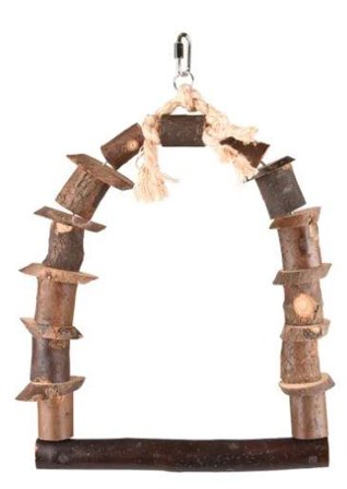 Kurby Fugleleke Huske - Brun