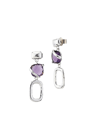 Bottega Boccadamo Zoe Örhängen Dam Lila ONESIZE