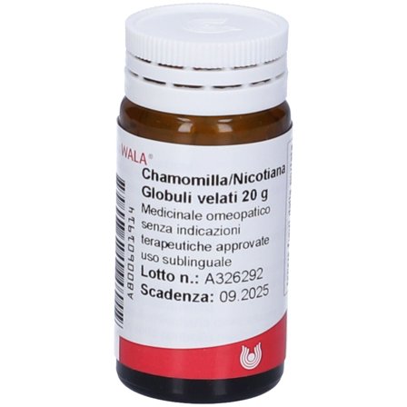 Wala Chamomilla Nicotiana 20 Gr Globuli