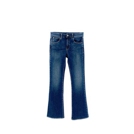 Emporio Armani, Boot-cut Jeans Blauw, Dames, Maat:W30