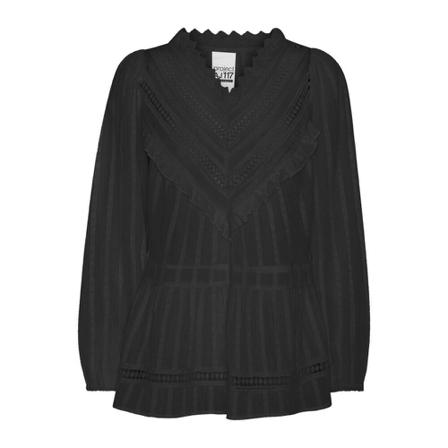 Project Aj117 Sea blouses , Zwart , Dames , Maat: S