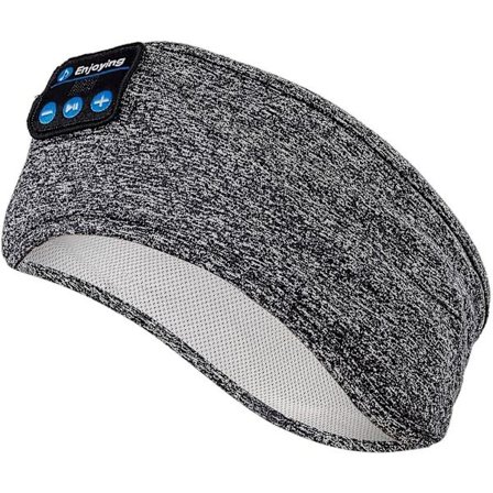 Unihiuspanta Bluetooth-urheilukuulokkeet ohuilla HD-stereokaiuttimilla, jotka sopivat täydellisesti nukkumiseen, treenaamiseen, juoksuun, joogaan, 