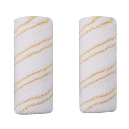 2-pak Rullesæt til Karcher FC3/ FC3D / FC5/ FC5D Hårdt Gulv Renser 2055-007.0 2.055-006.0 (Gul)