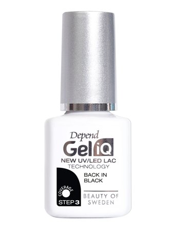 Depend Cosmetic Gel Iq Back In Black - Black - 5 ML