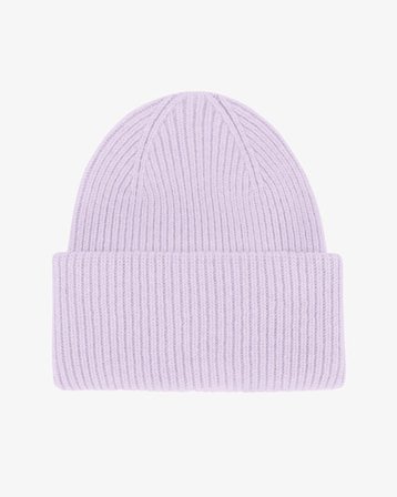 Merino Wool Hat - Soft Lavender - Female - One Size
