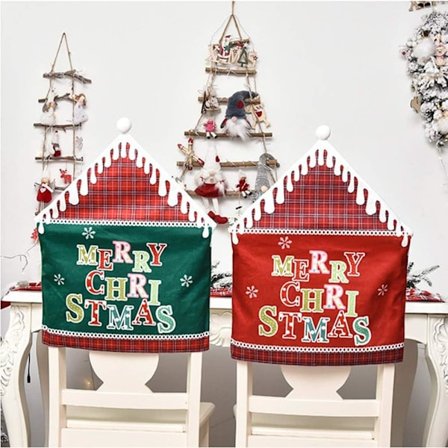 Julstolsöverdrag - Juldekor Köksstolsöverdrag, Ta