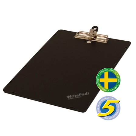 KEBA Skrivplatta m/magnet A4 svart - Lyreco - Kontorsmaterial - Till skrivbordet - Skrivplattor