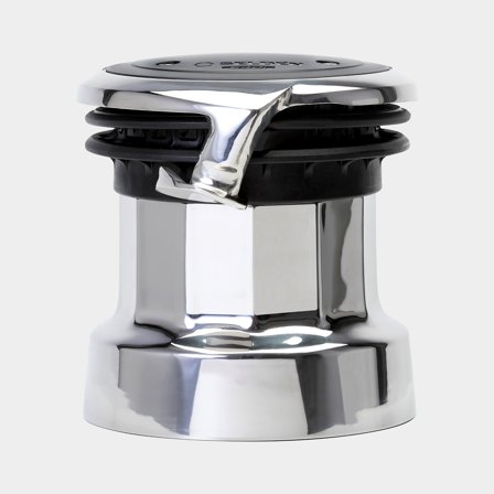 Elektryczny kabestan szotowy Seldén E40i, 42 V (12/24V), pasuje do liny Ø8 - 14 mm, stała prędkość, silnik nad pokładem, 3-biegowy, stal nierdzewna + 