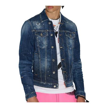 Dsquared2 Jacka blå, Herr, Herr, Storlek: M