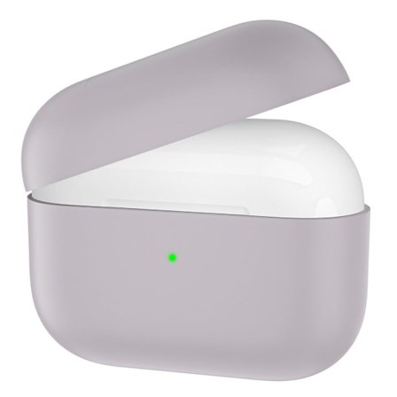 AirPods 3 enkelt silikonfodral - Lavendel Lila