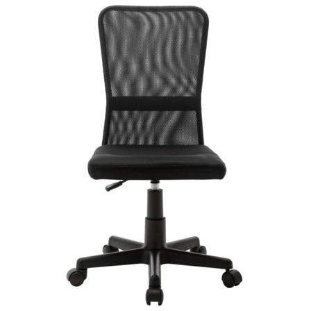 Vidaxl Kontorsstol Svart 44x52x100 Cm Nättyg Svart