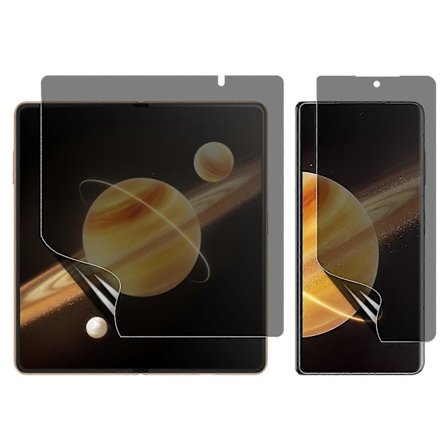 Honor Magic V3 5G -näytönsuoja, PET, matta, etu- ja takakalvo, suojaa uteliailta katseilta