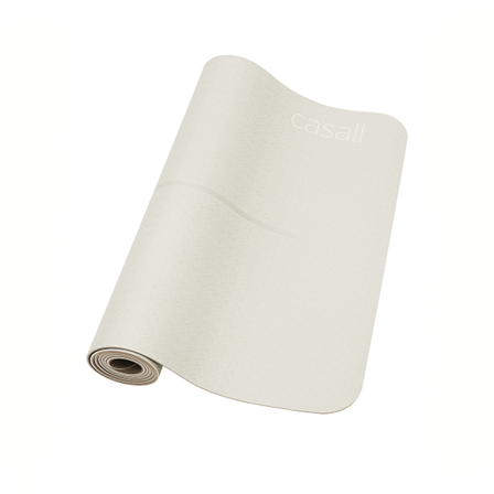 Casall Sports Prod Yoga Mat Position 4mm, Light Sand/Clay Brown
