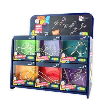 Iq Puzzle Set Twister, 1 st - Robetoy