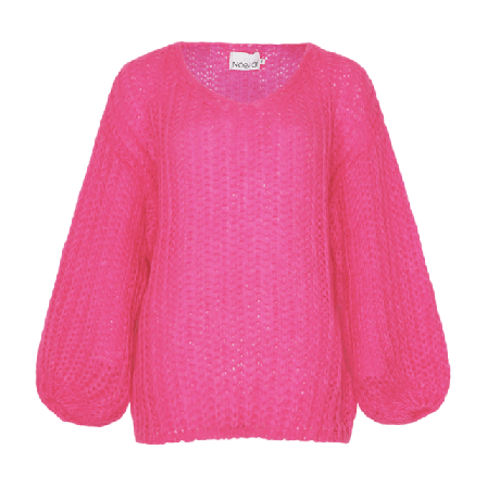 Noella Joseph Knit Sweater - Black Tröjor Dam Rosa M/L