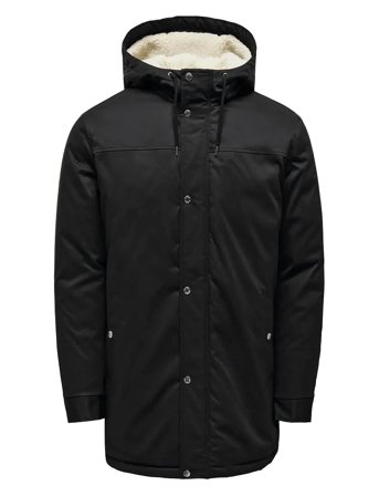 Onsalexander Life Parka Otw Vd Black ONLY & SONS