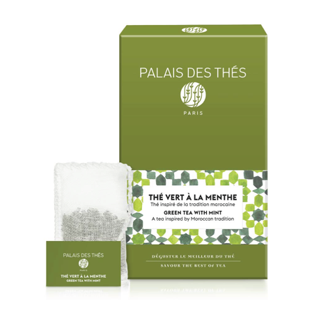 Palais des Thés Green Tea With Mint Organic Te, 20 stk.