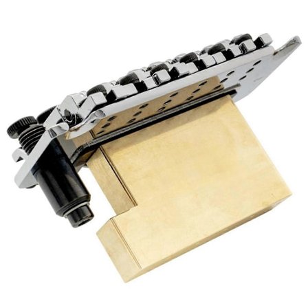 Solid L-formet Tremolo Messingblok til Floyd Rose 32mm