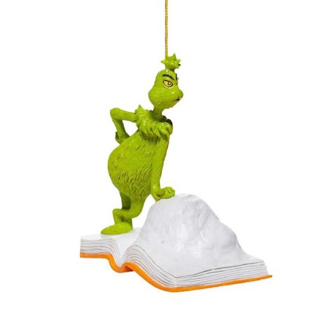 Hot sale Grinch hänge 2D platt hänge grönt monster hänge nyckelring[YD]