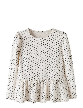 name it Nmftenna Ls Top Pb - Cream - 98