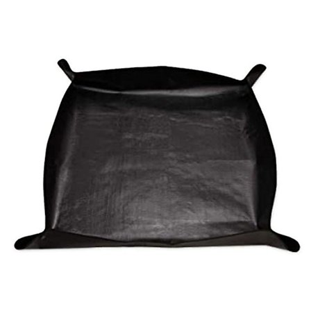 2 stk Plantetransplantasjonsmatte, sammenleggbar hagearbeidsklut, vanntett, tykk hagematte, skift jord, vanningsmatter (svart)