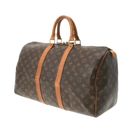 Louis Vuitton Vintage, Pre-owned Keepall 45 Bruin, Dames, Maat:ONE Size