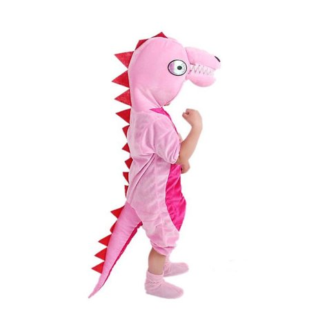 Dinosaur Cosplay Kostyme for Barn (90cm Rosa)